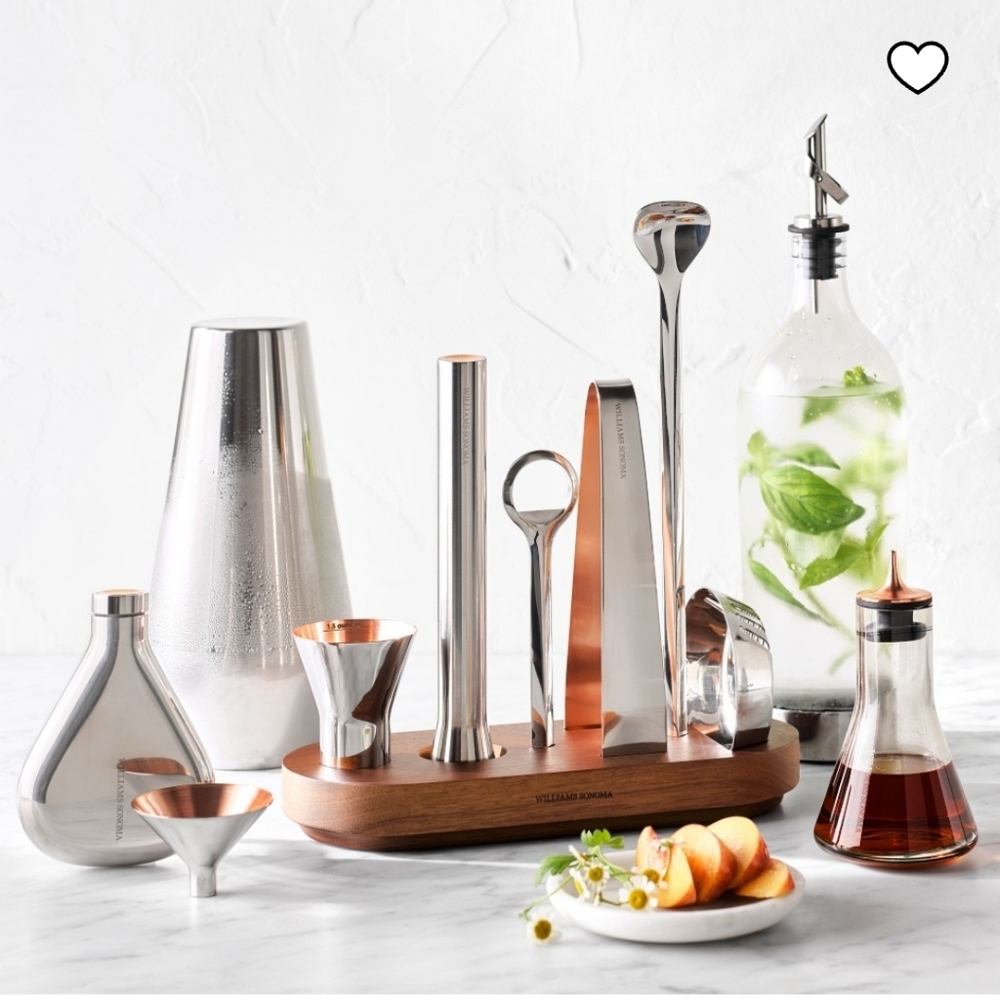 NEW Exclusive Williams Sonoma Signature Bar Tool Set, Retail $174.95 USD - Picture 3 of 7